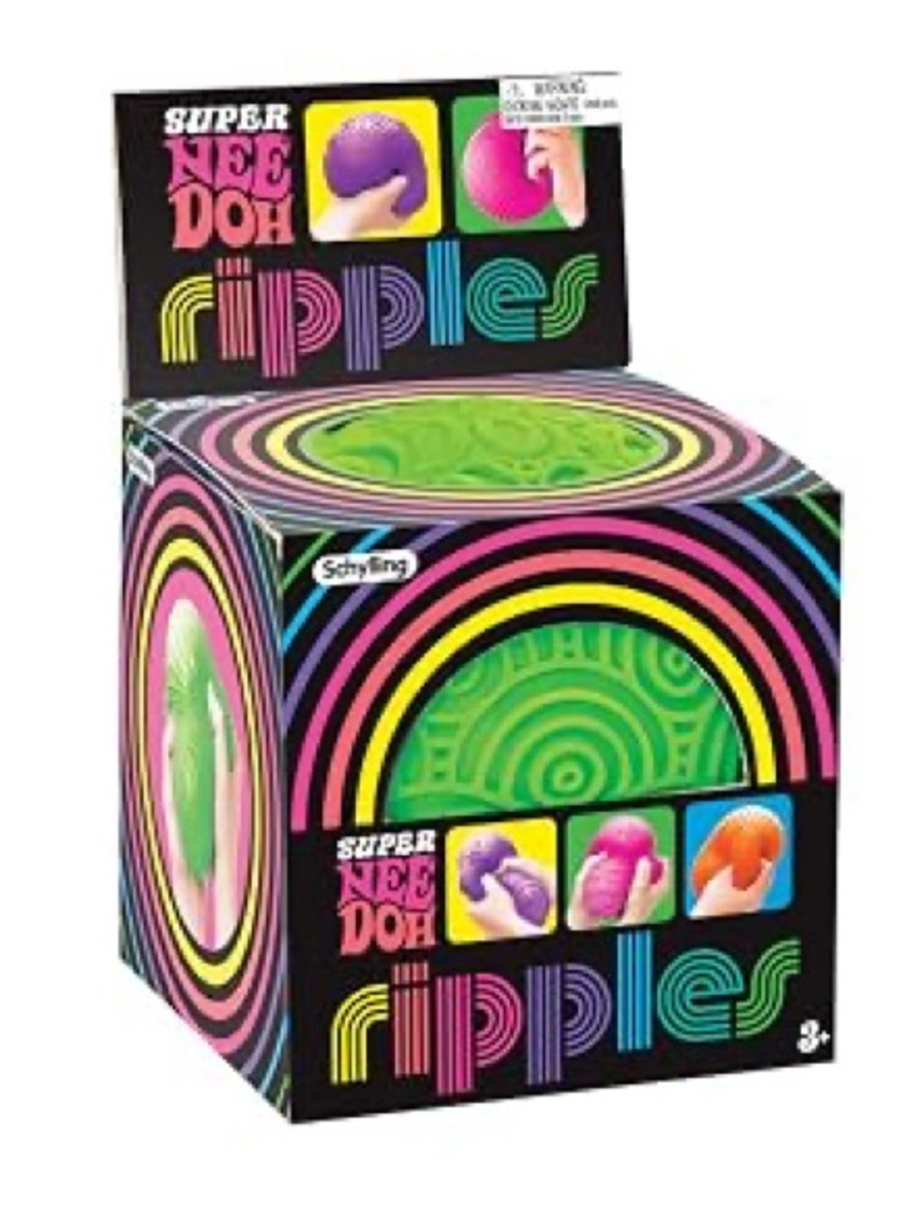 SUPER NeeDoh Ripples - Green